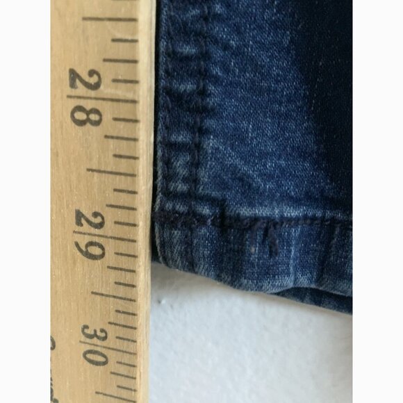 J. Jill Tried & True Fit Slim Leg Jean Womens 10 Blue Supersoft Stretch Mid Rise - Picture 4 of 11